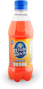 White Rock Naranja no retornable 600 ml